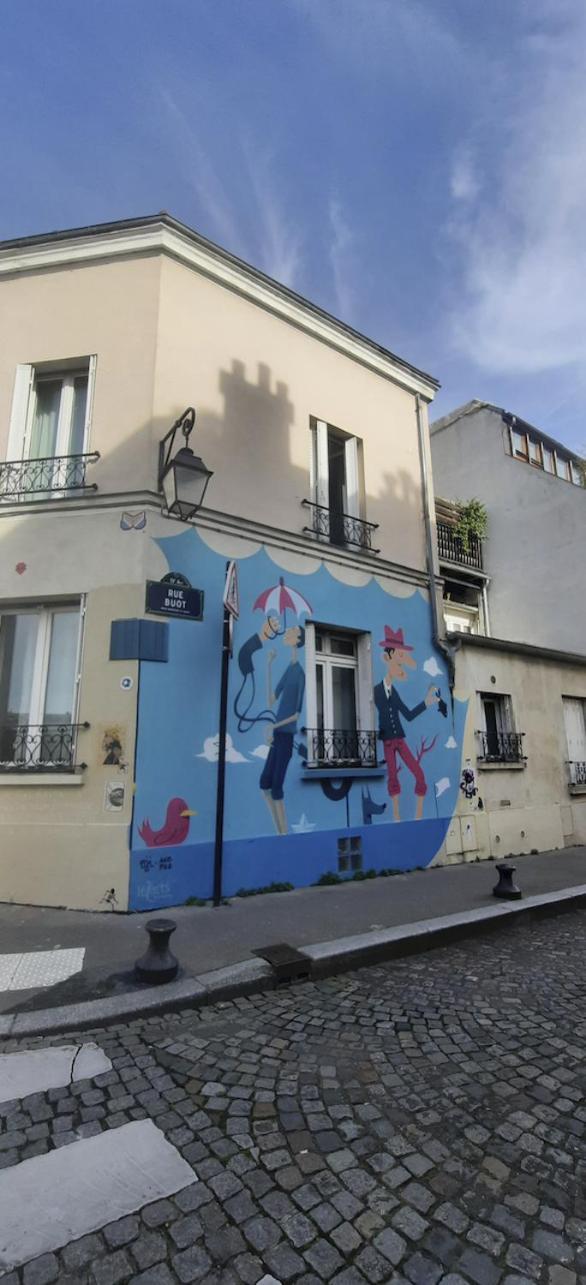 Studio Paris 13 Quartier Butte-Aux-Cailles ภายนอก รูปภาพ