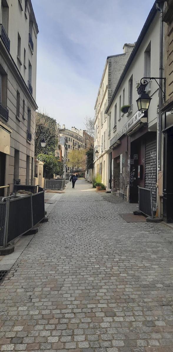 Studio Paris 13 Quartier Butte-Aux-Cailles ภายนอก รูปภาพ