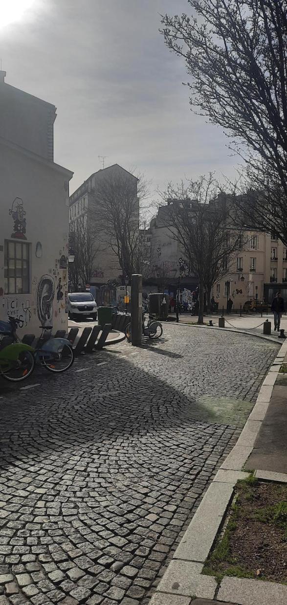 Studio Paris 13 Quartier Butte-Aux-Cailles ภายนอก รูปภาพ
