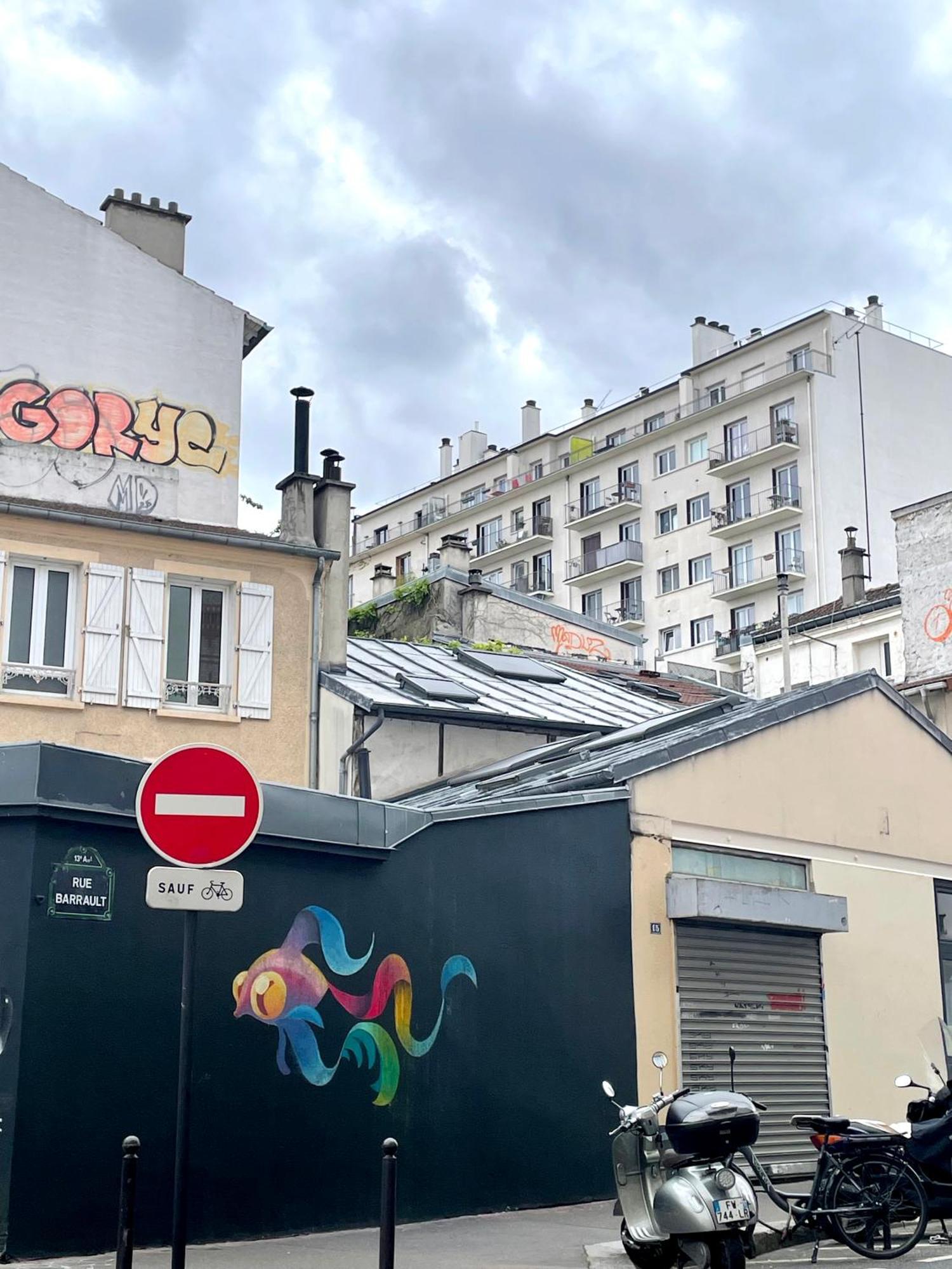 Studio Paris 13 Quartier Butte-Aux-Cailles ภายนอก รูปภาพ